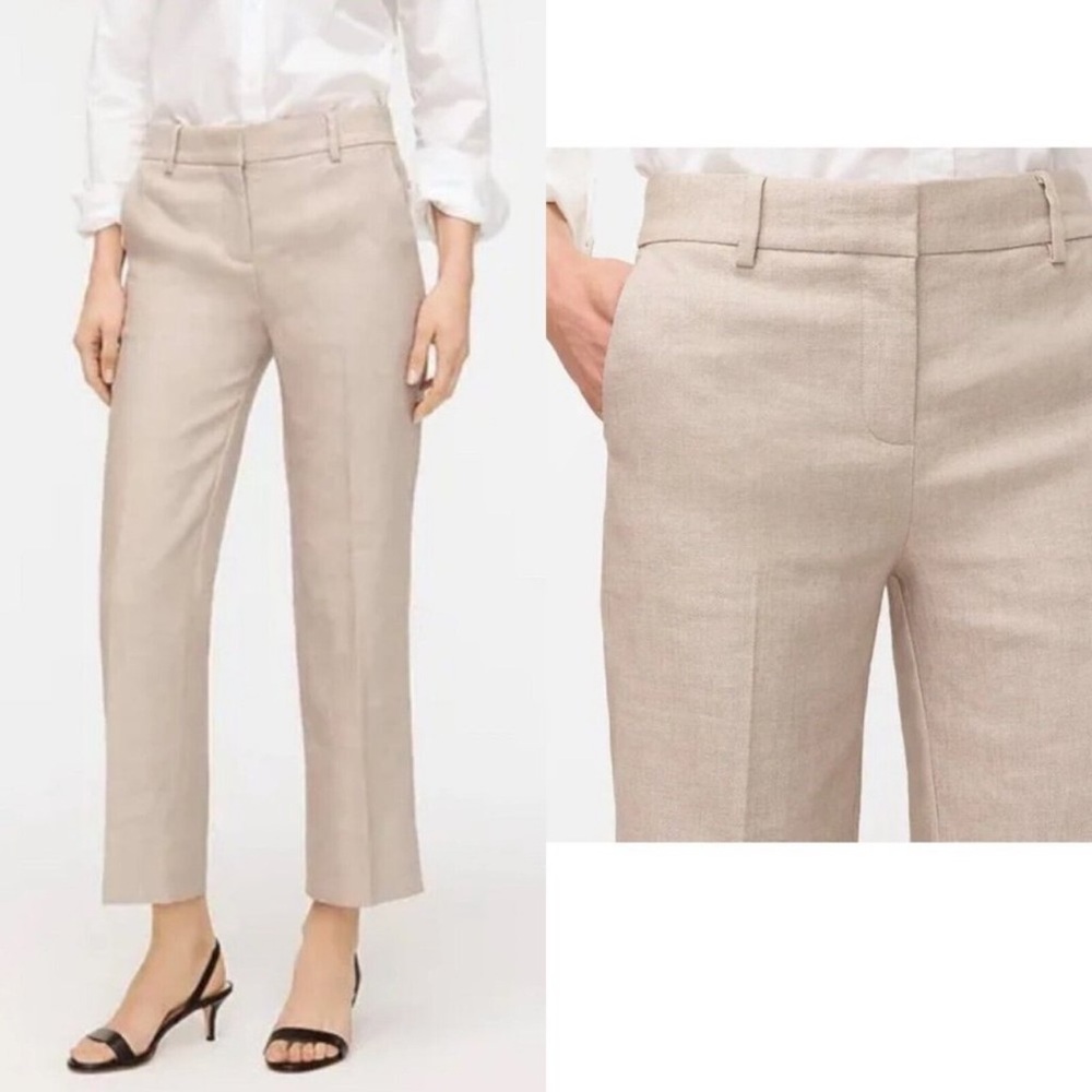 JCrew Peyton linen pant